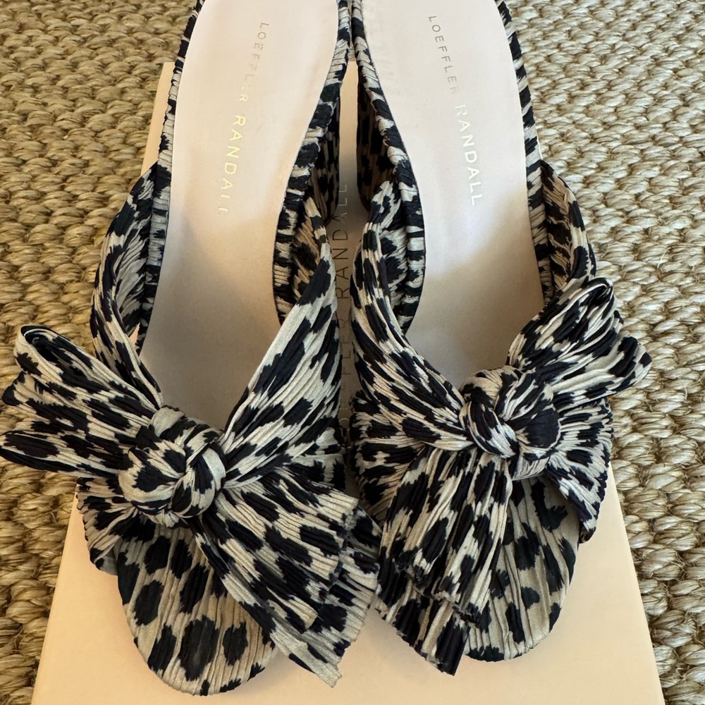 Loeffler Randall Penny Animal Print Women's Shoes